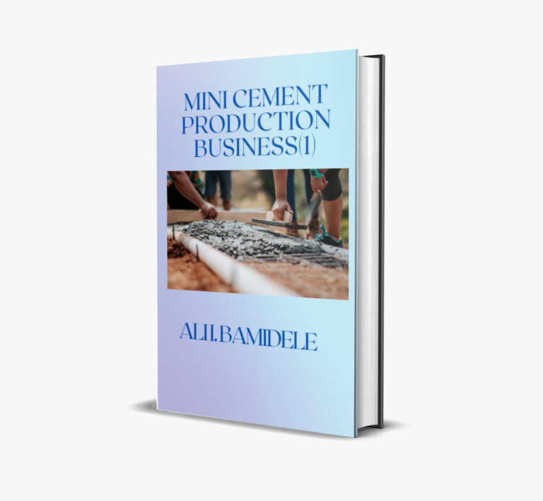 Mini Cement Production