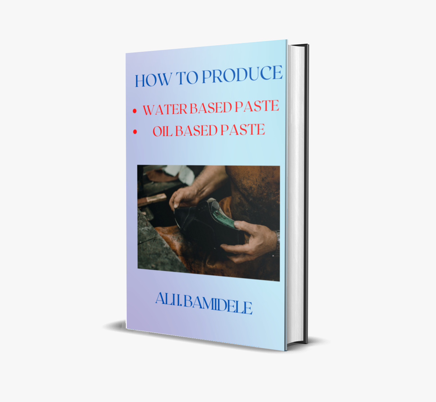 How to produce Oil & water paste