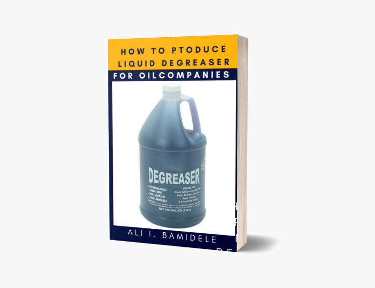 How to produce liquid degreaser